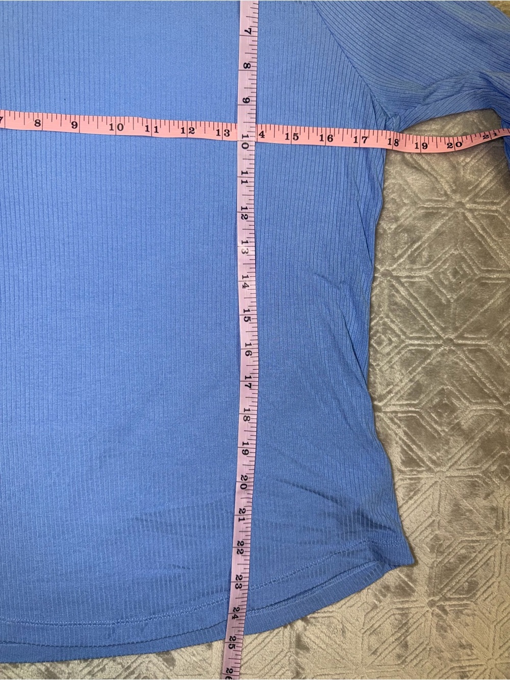 aerie Ribbed Long Sleeve Top - Picture 7 of 7